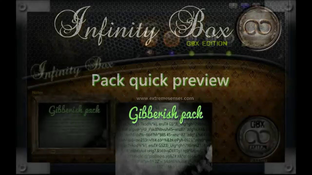 infinity box gbx edition